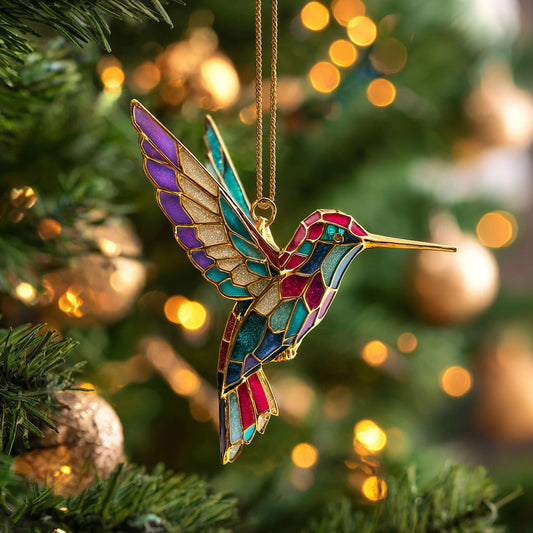 Stained Flight CP0312122CL Christmas Ornament