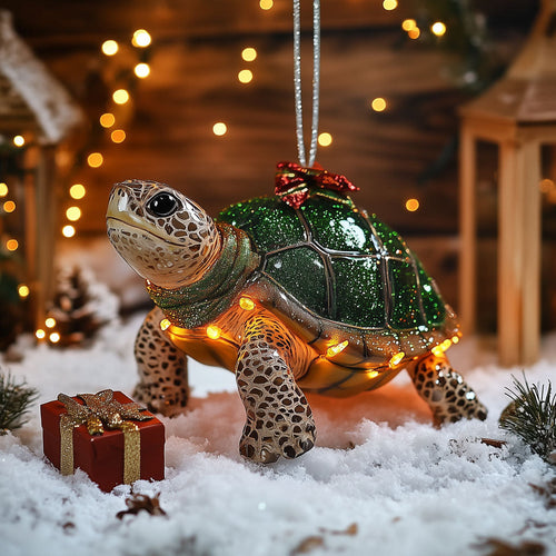 Turtle Lumière LT1110039CL Christmas Ornament