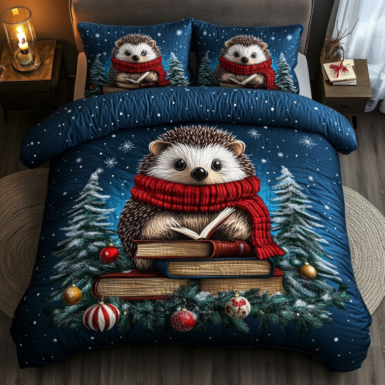 Hedgehog Loves Books XR2310028CL Duvet Cover Set