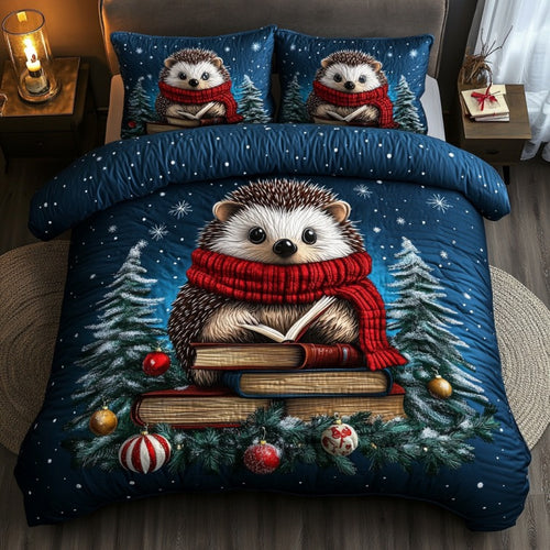 Hedgehog Loves Books XR2310028CL Duvet Cover Set