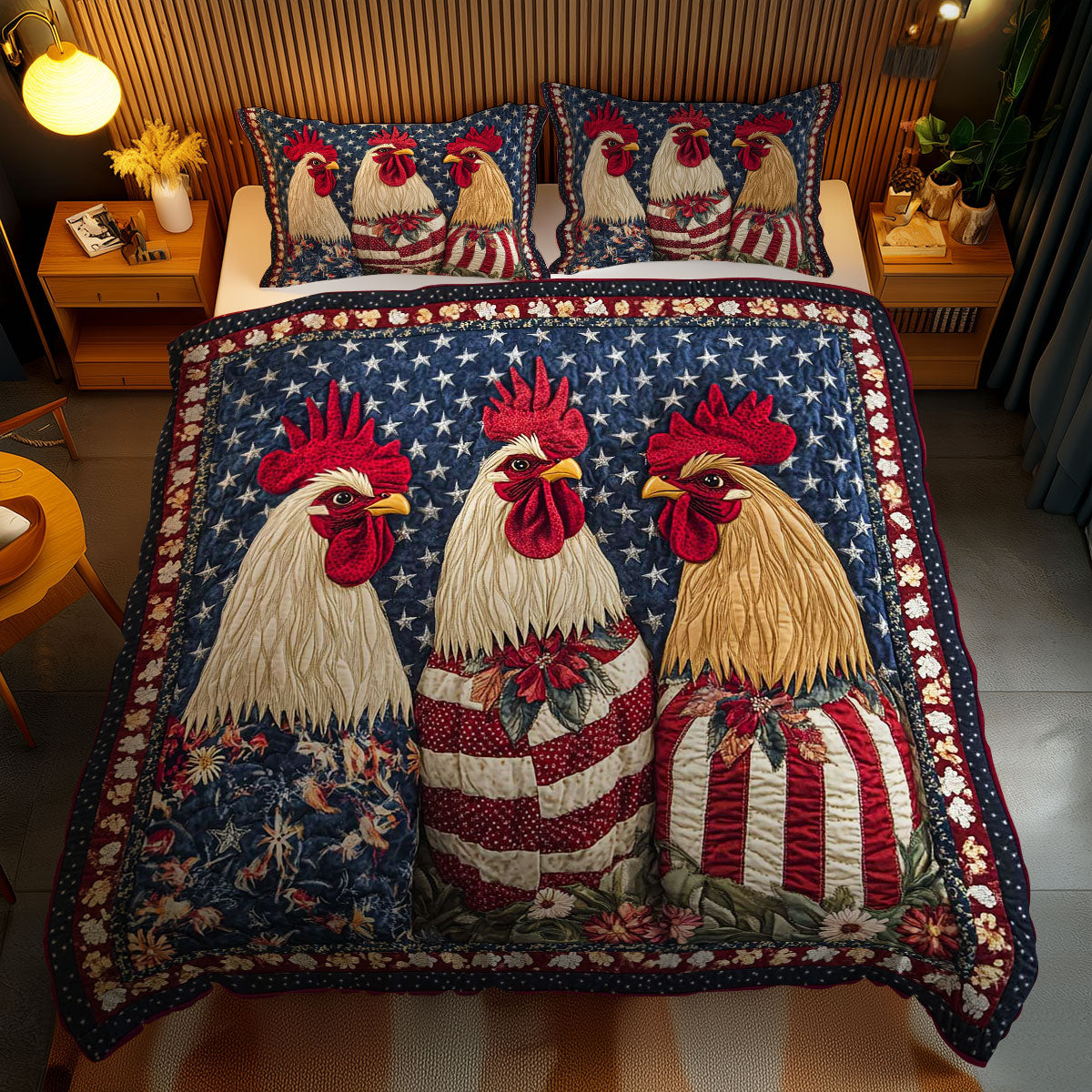 Freedom Rooster WN1002064CL Duvet Cover Set