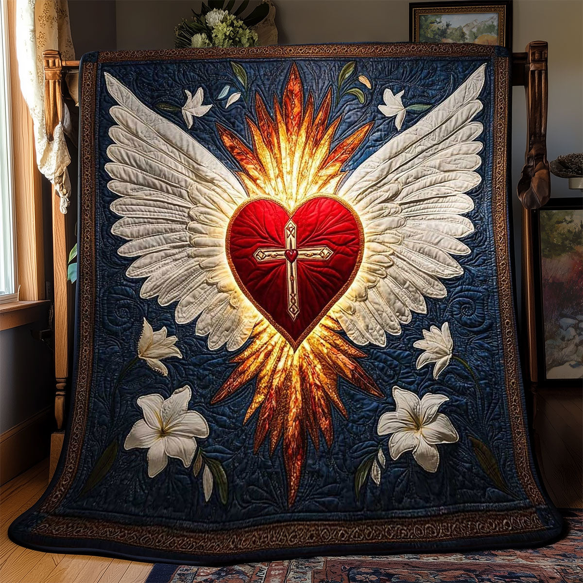 Angel's Heart WP0201002CL Quilt