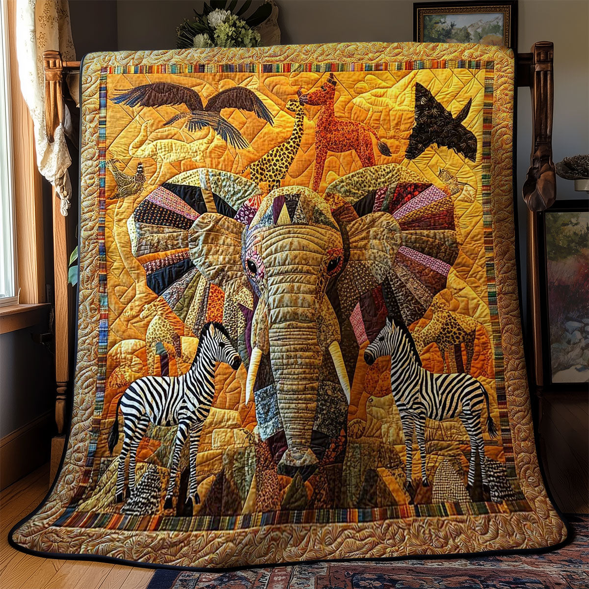 African Sunset WN0403020CL Quilt