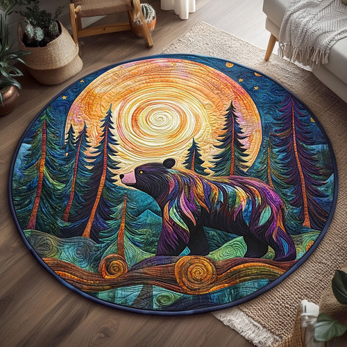 Lone Fawn WJ2406031CL Quilted Round Mat