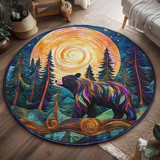 Lone Fawn WJ2406031CL Quilted Round Mat