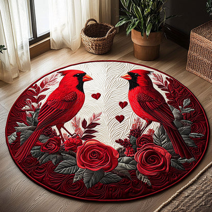 Cardinal Love QA1201009CL Quilted Round Mat