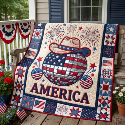 American Disco Ball XR1004024CL Quilt