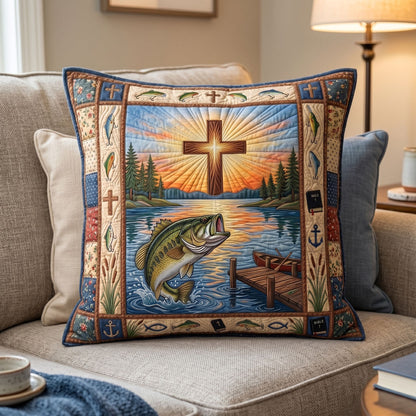 Faithful Catch WN1305026CL Quilt Pillow Case