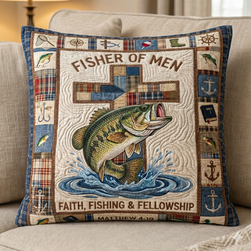 Fisher Of Men Faith WN2104023CL Quilt Pillow Case