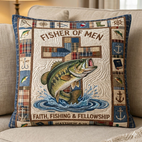 Fisher Of Men Faith WN2104023CL Quilt Pillow Case