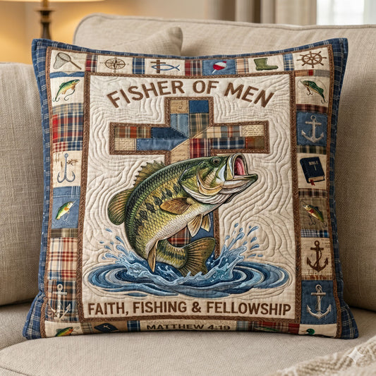 Fisher Of Men Faith WN2104023CL Quilt Pillow Case