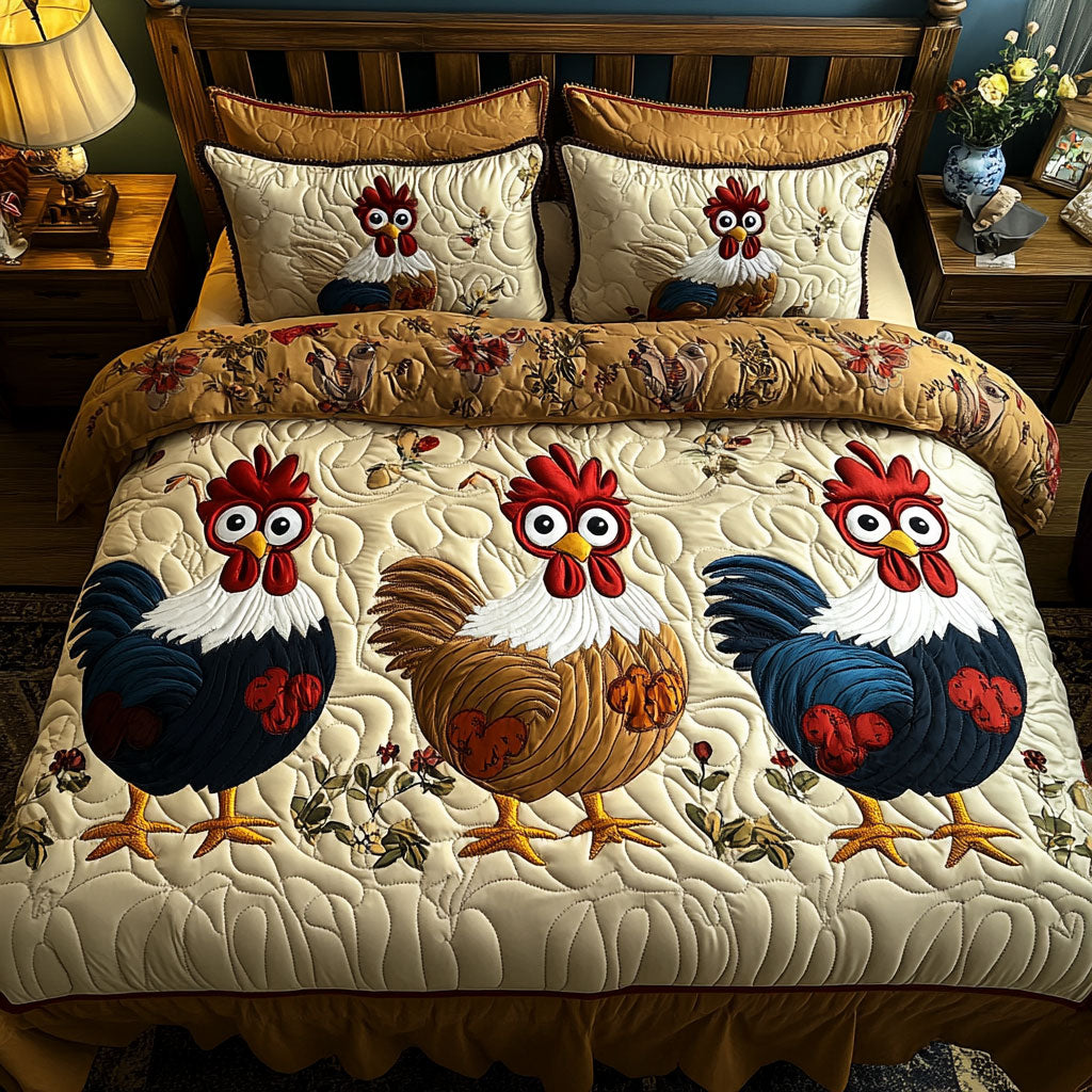 Funny Chicken WJ1903035CL Duvet Cover Set