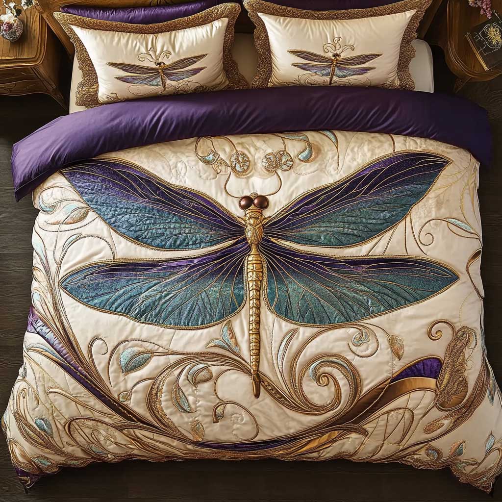 Golden Dragonfly WN2502003CL Duvet Cover Set