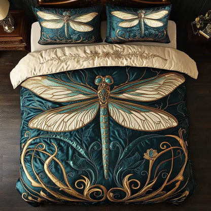 Luminous Dragonfly WN2502007CL Duvet Cover Set