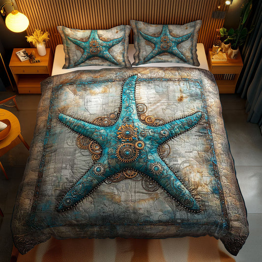 Ethereal Steampunk Starfish WN0602067CL Duvet Cover Set