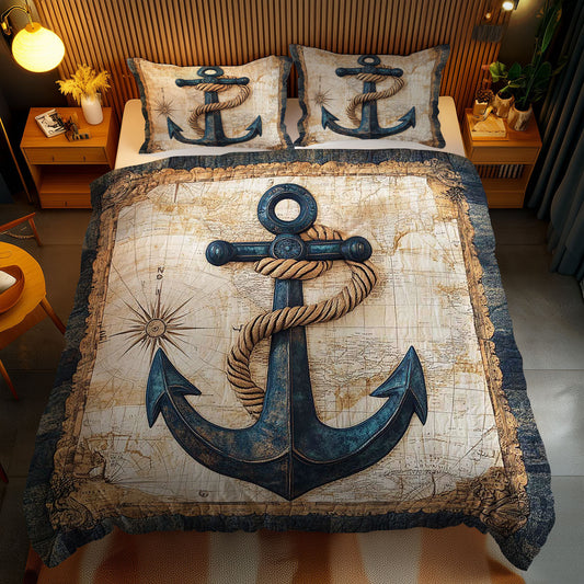 Golden Anchor WN0602068CL Duvet Cover Set