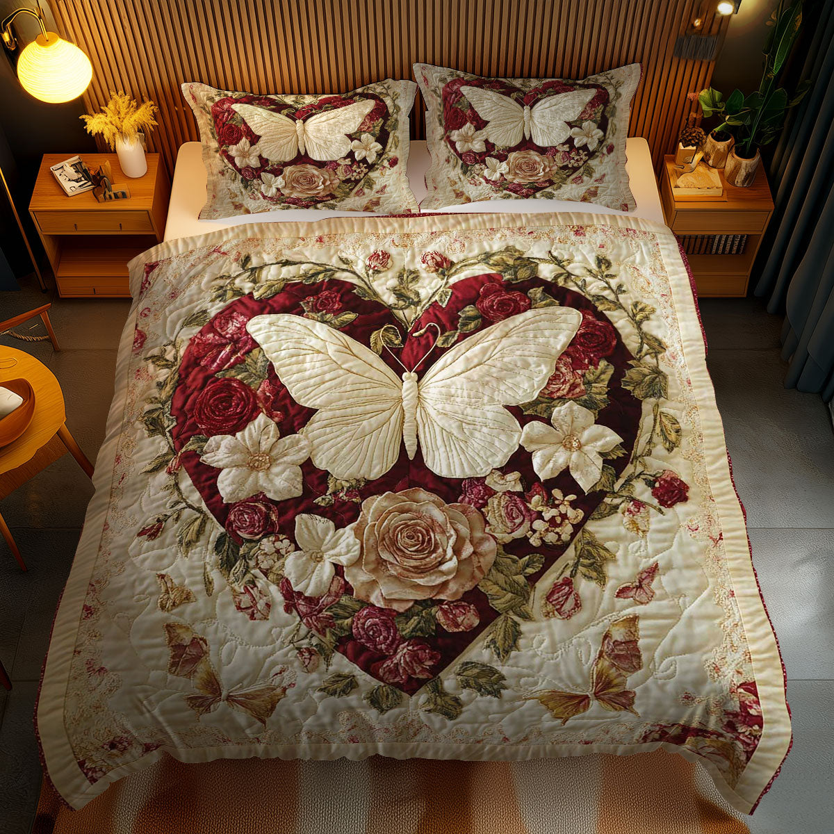 Lace Butterfly WN1102063CL Duvet Cover Set