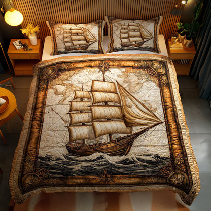 Lost Sailboat WN0602073CL Duvet Cover Set