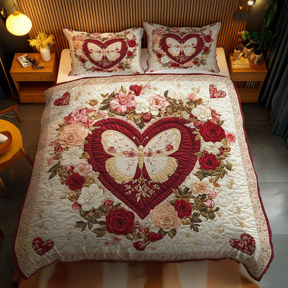 Rose Butterfly WN1102076CL Duvet Cover Set