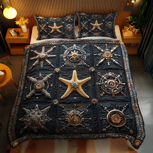 Timeless Steampunk Starfish WN0602094CL Duvet Cover Set