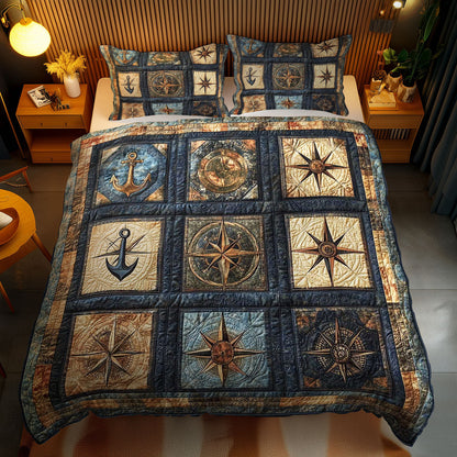 Treasure Compass WN0602097CL Duvet Cover Set