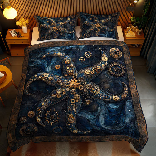 Treasure Steampunk Starfish WN0602099CL Duvet Cover Set