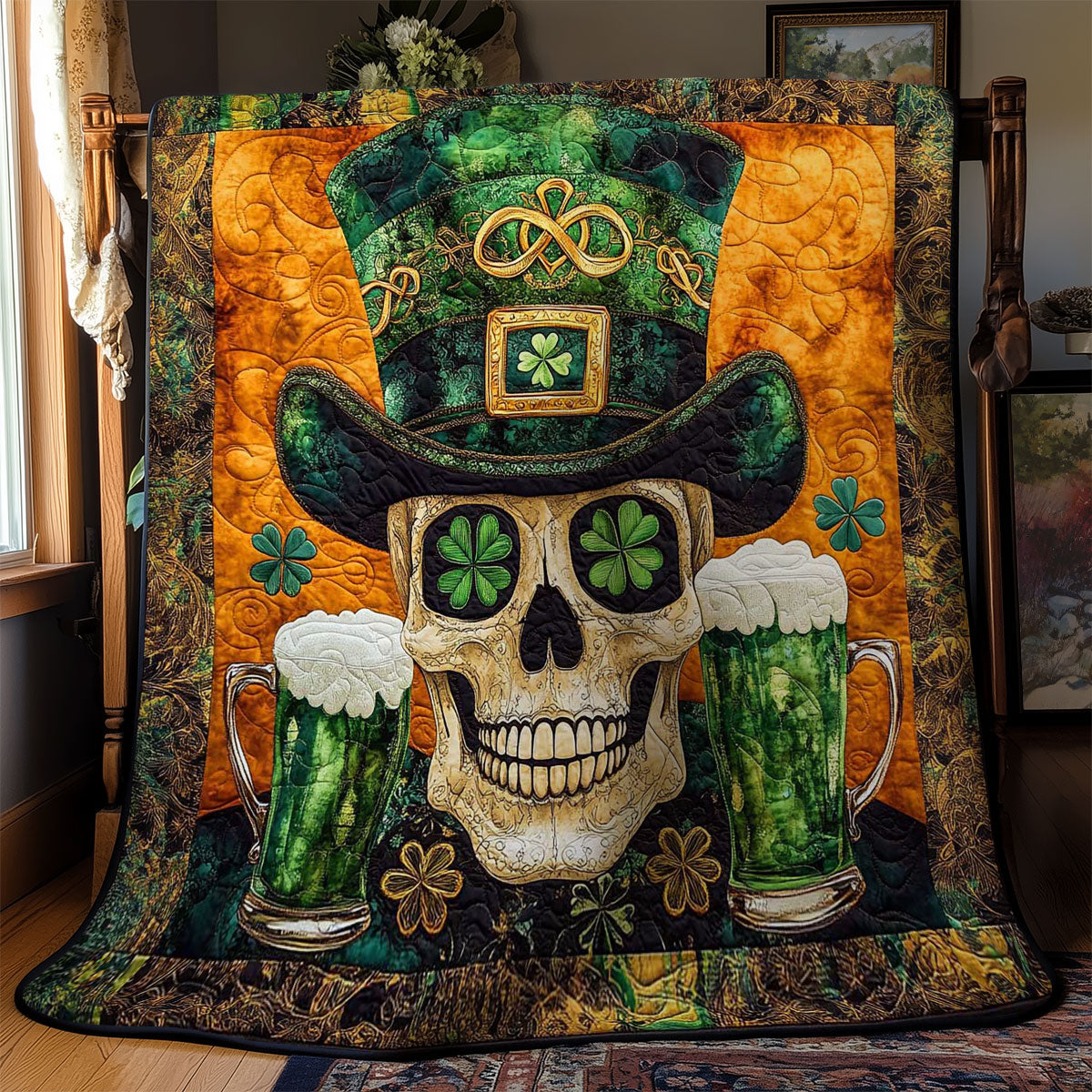 Drunken Skull WN2702036CL Quilt