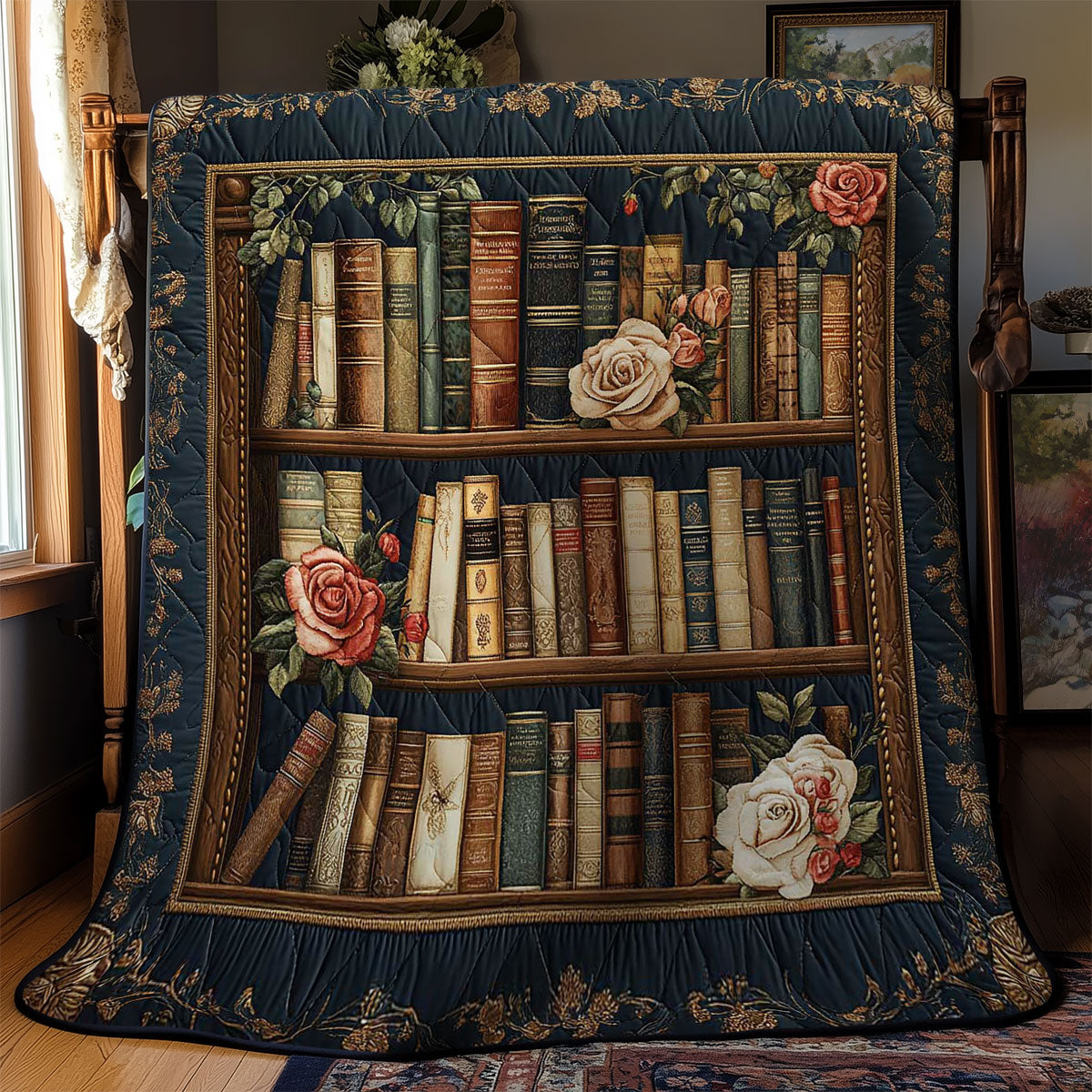 Enchanted Bookshelf WN2802058CL Quilt