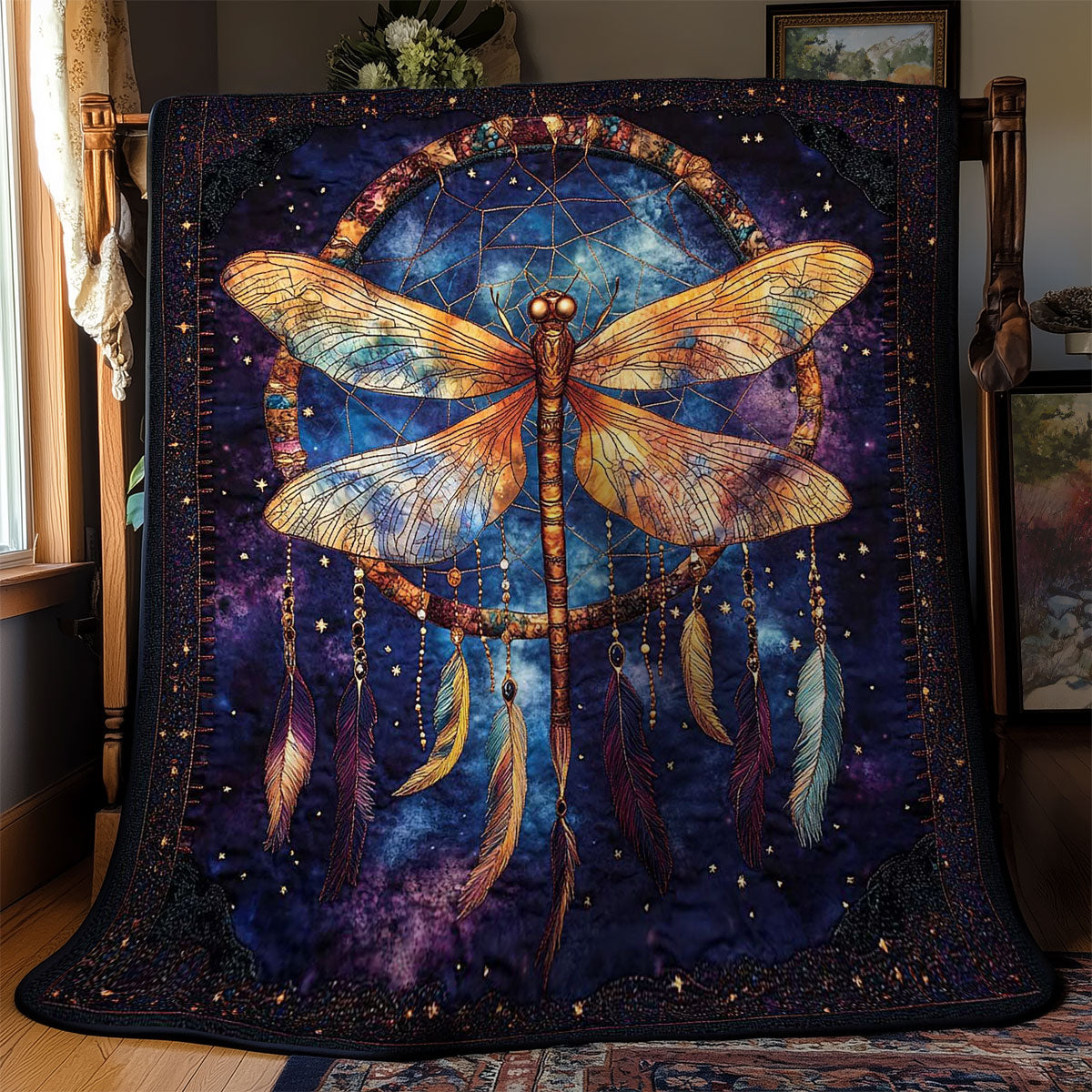 Luminous Dragonfly WN2702040CL Quilt