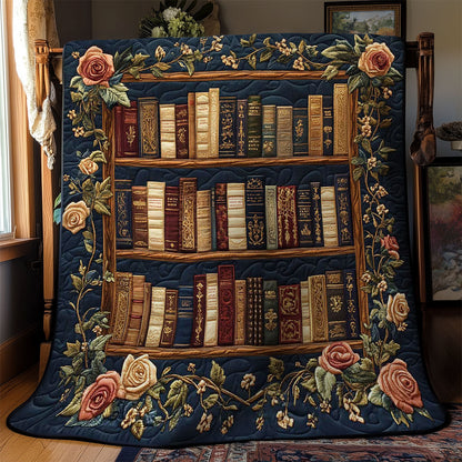 Midnight Bookshelf WN2802060CL Quilt