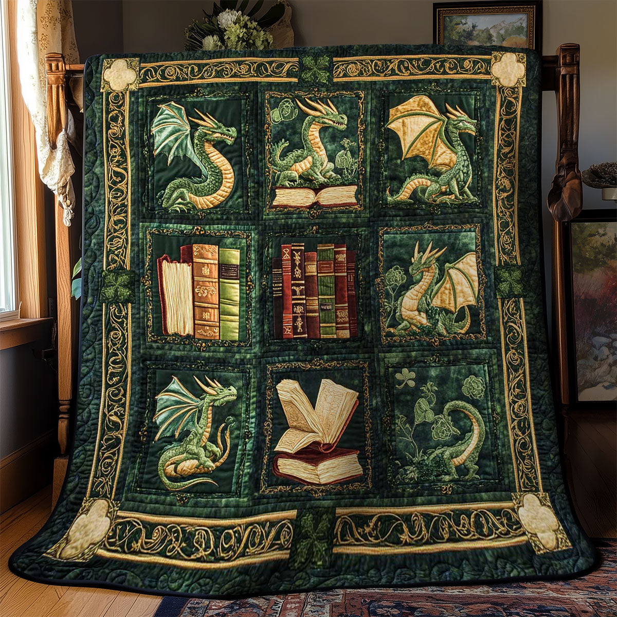 Mystic Dragon WN2702089CL Quilt