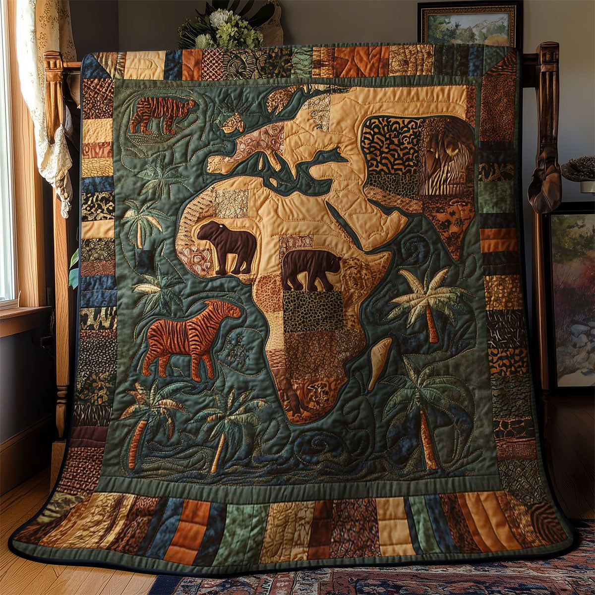 Savanna African Safari WN2502042CL Quilt