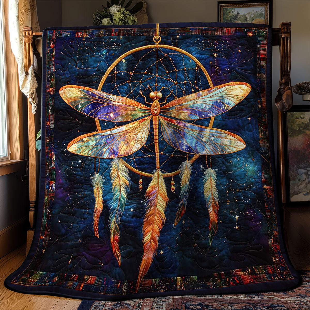 Spirit Dragonfly WN2702049CL Quilt