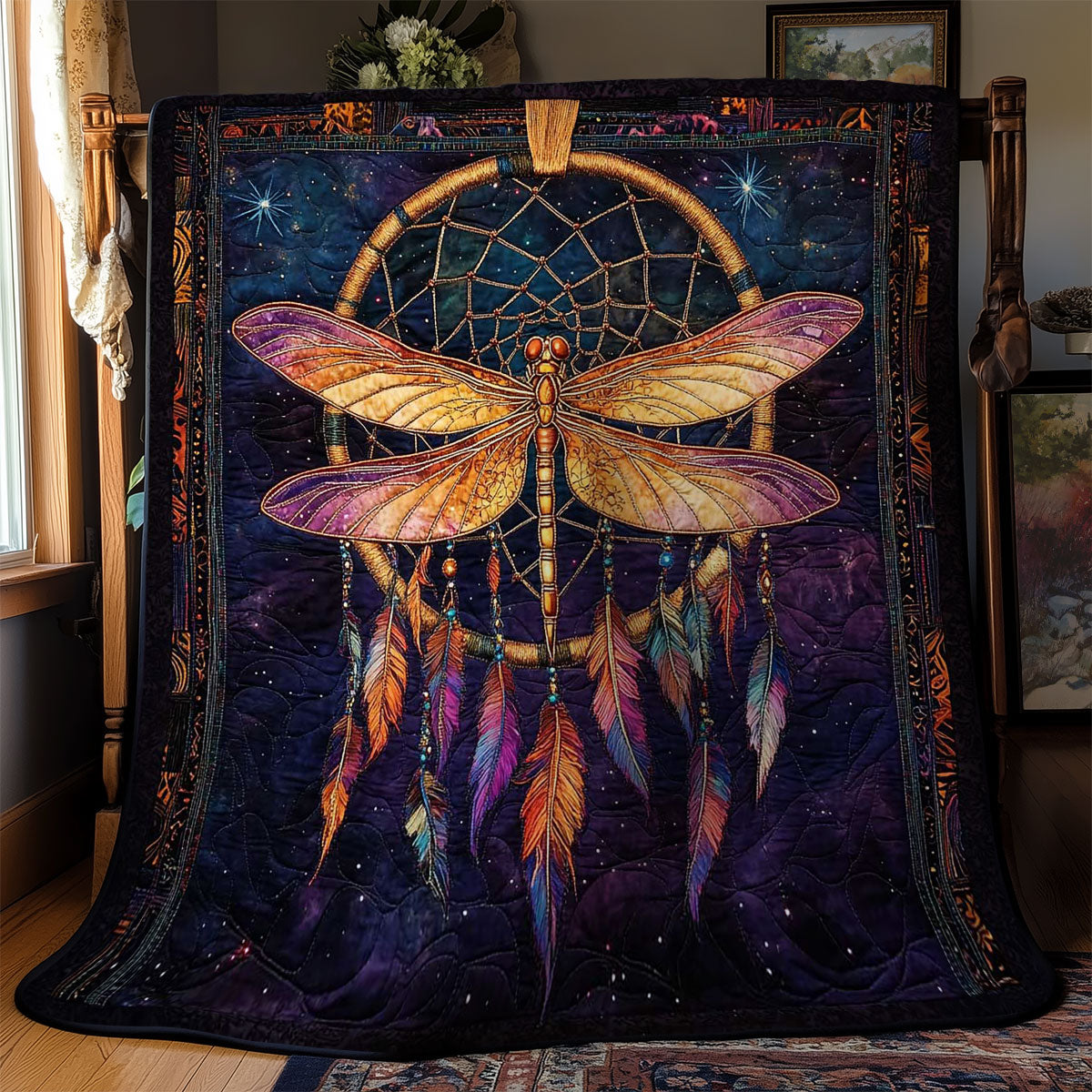 Starlit Dragonfly WN2702042CL Quilt