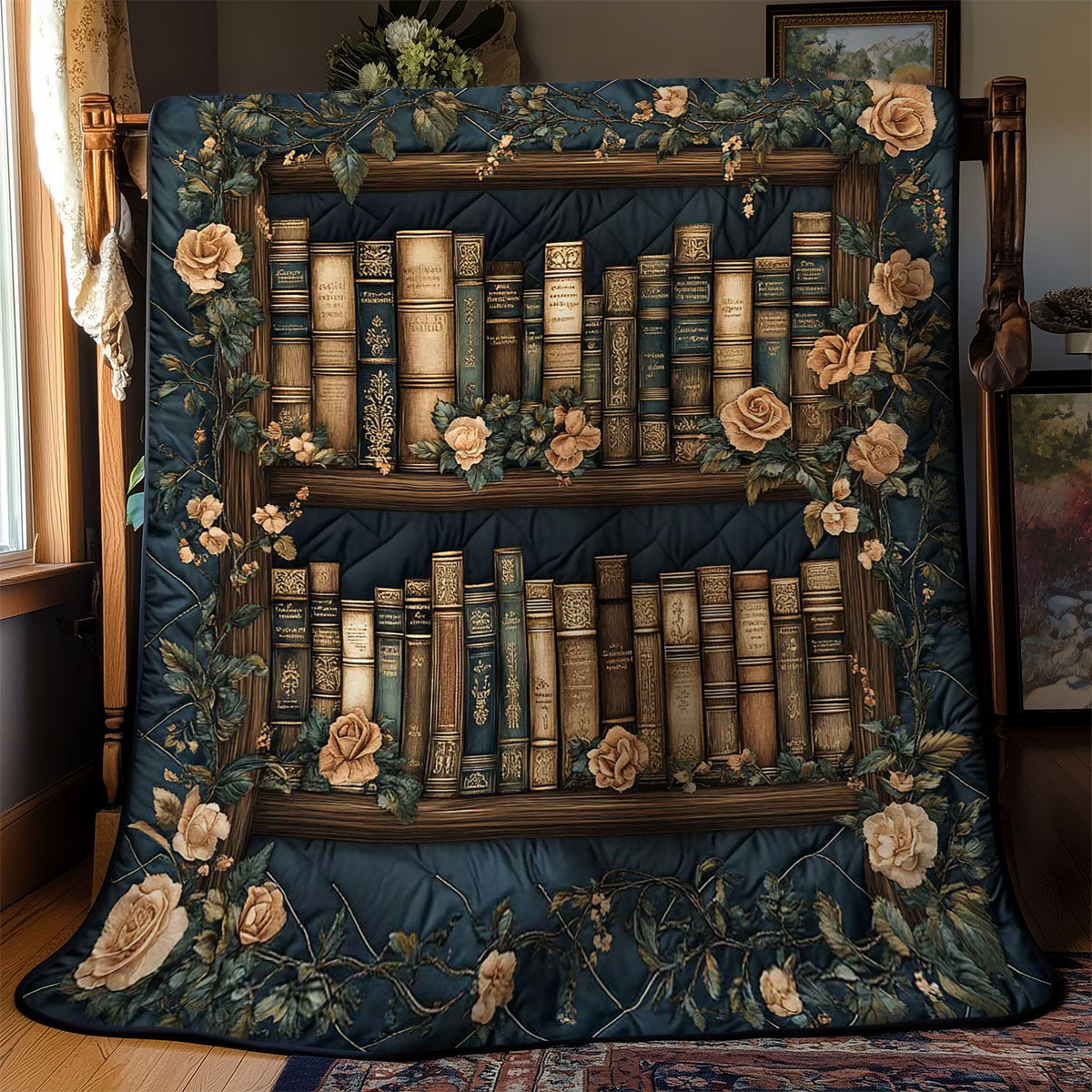 Timeless Bookshelf WN2802059CL Quilt