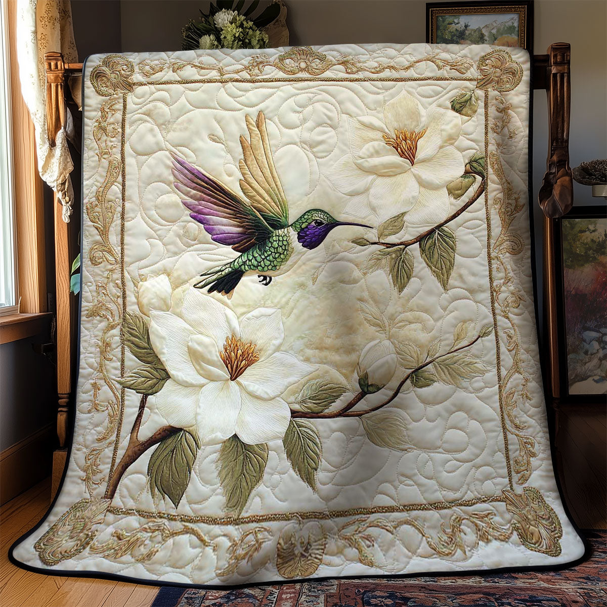 Velvet Hummingbird WN2802049CL Quilt