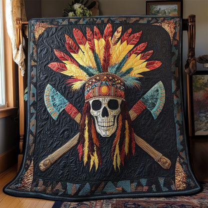 Warrior Skull Mandala WN2001026CL Quilt