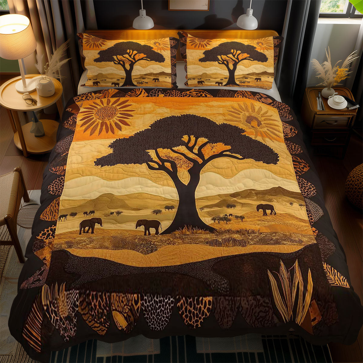 Dreamy African Safari WN2502064CL Duvet Cover Set