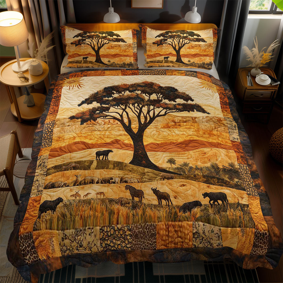 Eternal African Safari WN2502065CL Duvet Cover Set