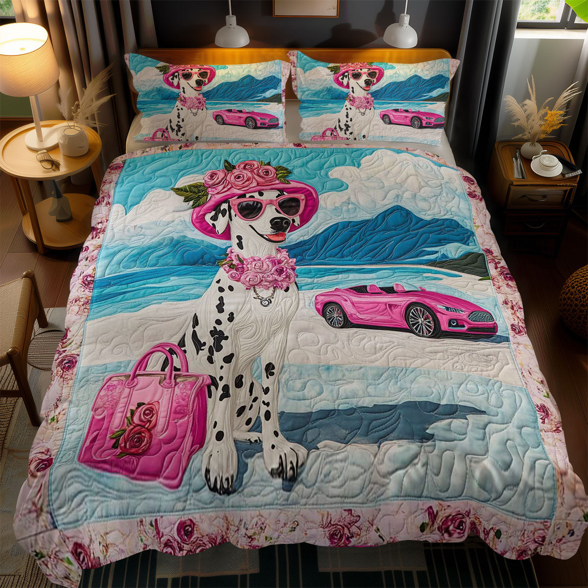 Glam Dalmatian WN1102058CL Duvet Cover Set