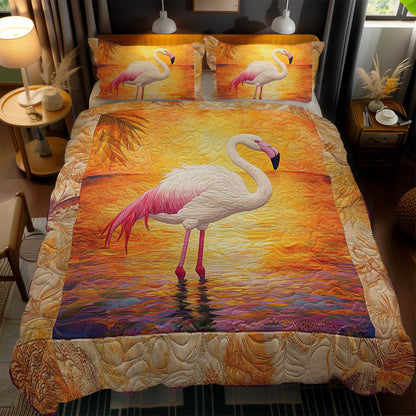 Golden Flamingo WN1102059CL Duvet Cover Set