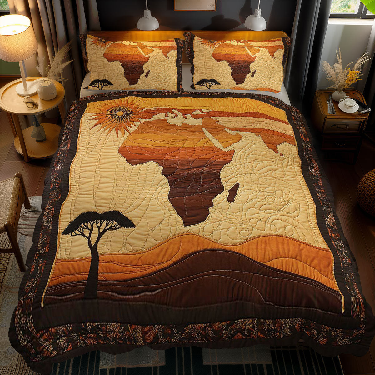 Majestic African Safari WN2502070CL Duvet Cover Set