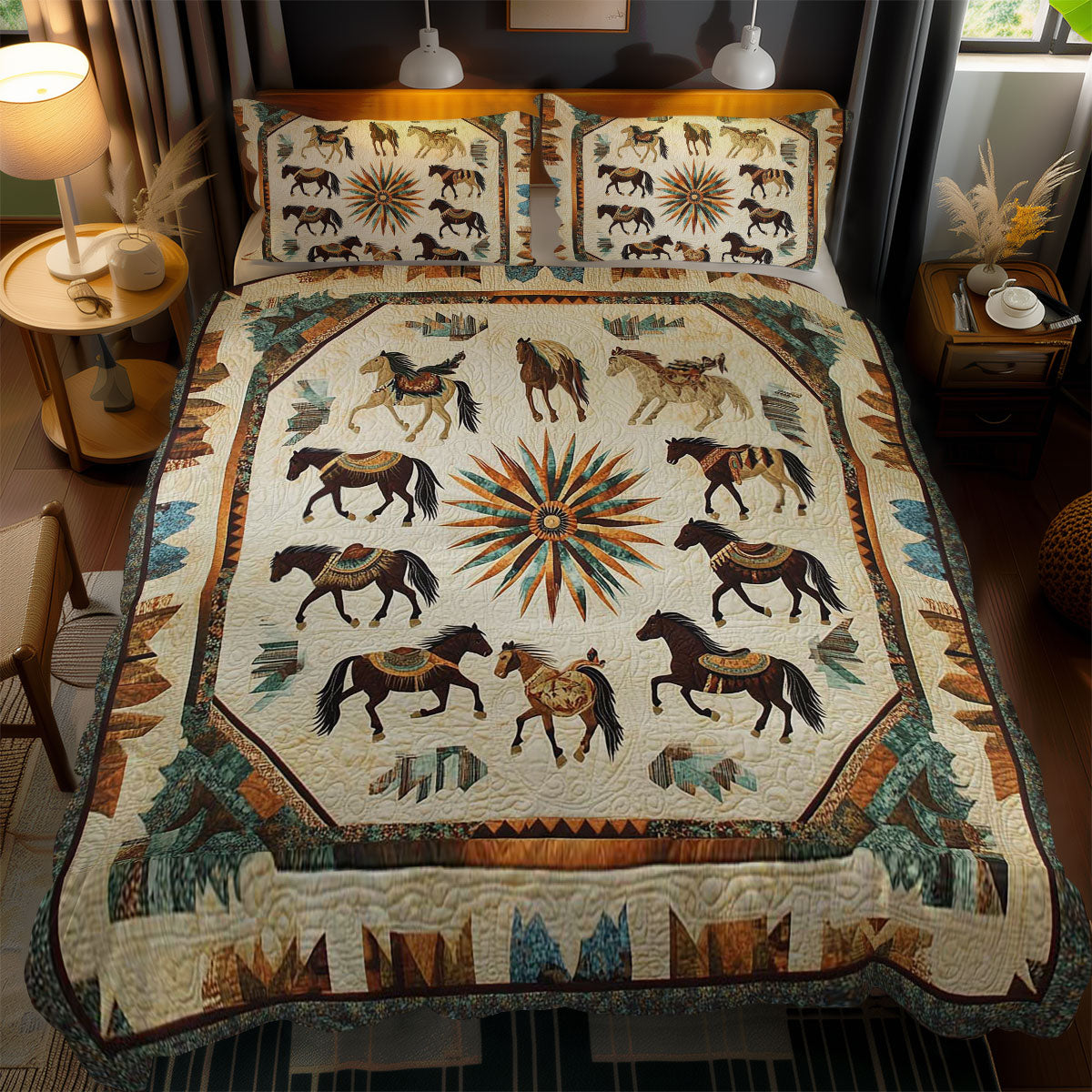 Mystic Horse WN1102066CL Duvet Cover Set