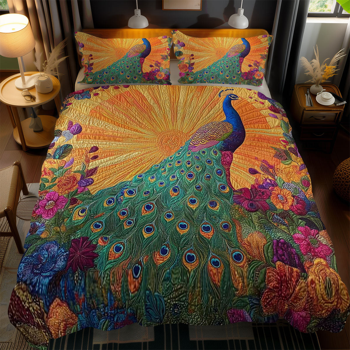 Mystic Peacock WN1102068CL Duvet Cover Set