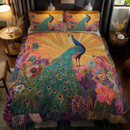 Peacock Symphony WN1102073CL Duvet Cover Set