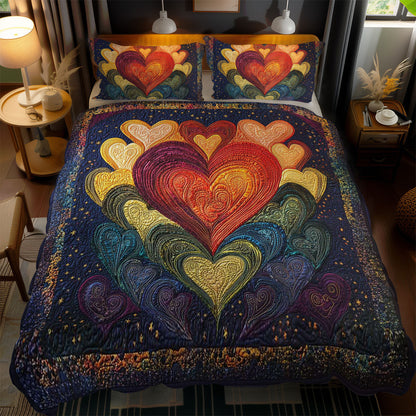 Vibrant Heart WN0602101CL Duvet Cover Set