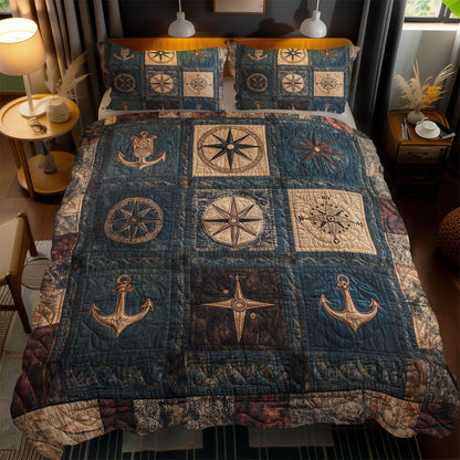 Voyager’s Compass WN0602102CL Duvet Cover Set