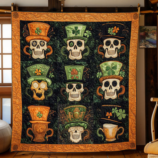 Brewed Skull WN2702028CL Quilt