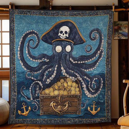 Dark Abyss Octopus WN2702086CL Quilt