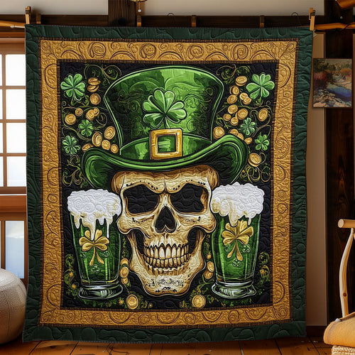 Emerald Skull WN2702030CL Quilt